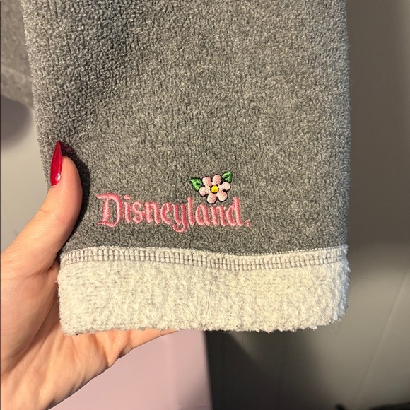 Vintage Disney Mickey Minnie Mouse Fleece Jacket Gray - Picture 3 of 5
